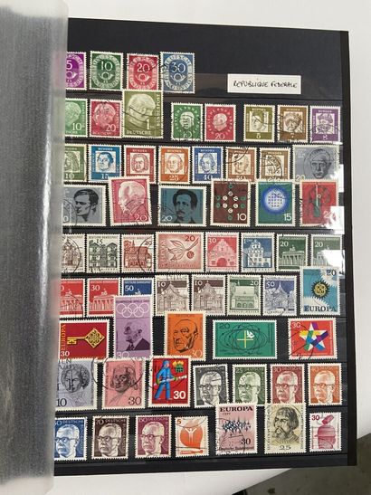 France : Timbres de France oblitéré - toutes...