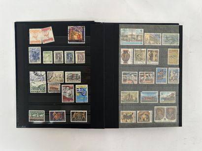 Monde : Timbres du monde en vrac obl. Dans...