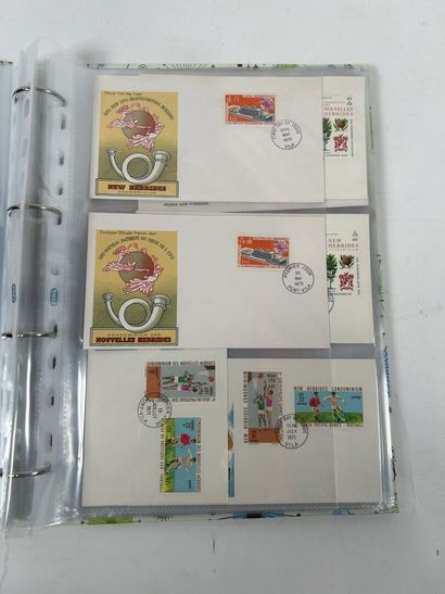 Monde : Timbres du Monde en majorité oblitérés...