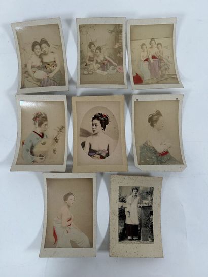Cartes et Photos : Petit lot de cartes postales...