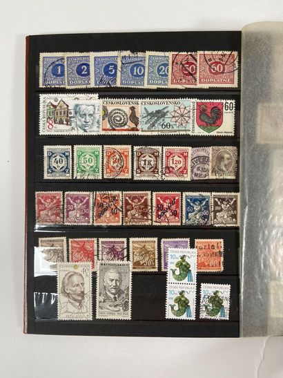 Faciale + Monde : Timbres de France Moderne...