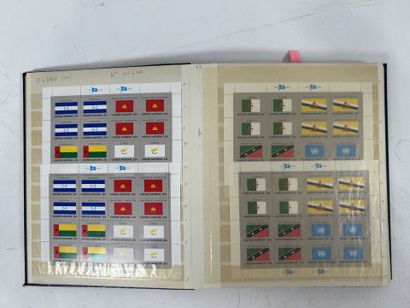 Timbres Obl + ONU : Timbres du monde obl....