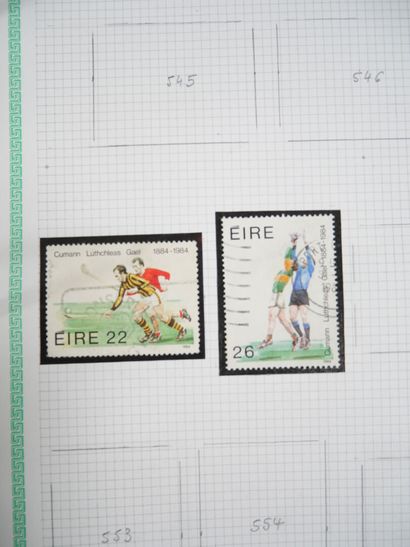 20 Classeurs. **/*/O. Europe : Timbres de...