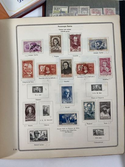 Faciale + Monde : Timbres de France Moderne...
