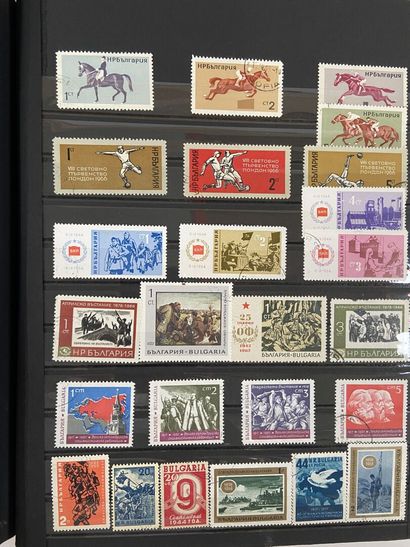 Monde : Timbres d'Europe et du Monde en majorité...