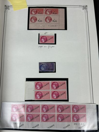 Fiscaux - Fiscaux Généraux : Timbres fiscaux...