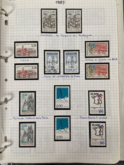 France : Collection de France jusqu'à 2000...