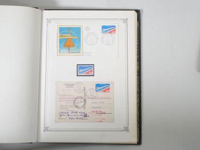 Timbres du Monde dont Colonies françaises,...