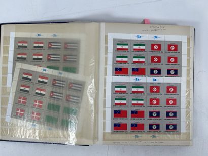 Timbres Obl + ONU : Timbres du monde obl....