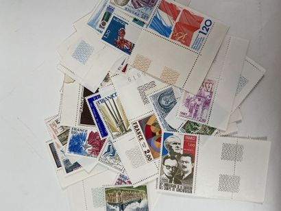 Faciale : Ensemble de timbres en Francs par...