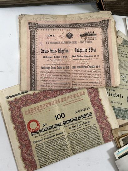 Vrac : Ensemble de timbres en vrac dont France...