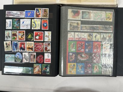 Timbres Obl + ONU : Timbres du monde obl....
