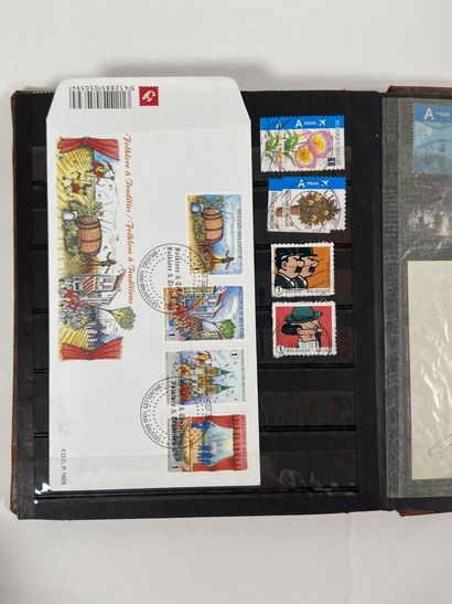 Faciale + Monde : Timbres de France Moderne...