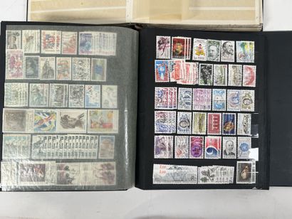 Timbres Obl + ONU : Timbres du monde obl....