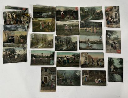Centre : Nombreuses cartes sur le centre...