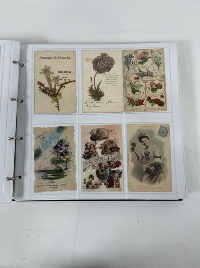 Fantaisie : Cartes fantaisies dont dentelles,...