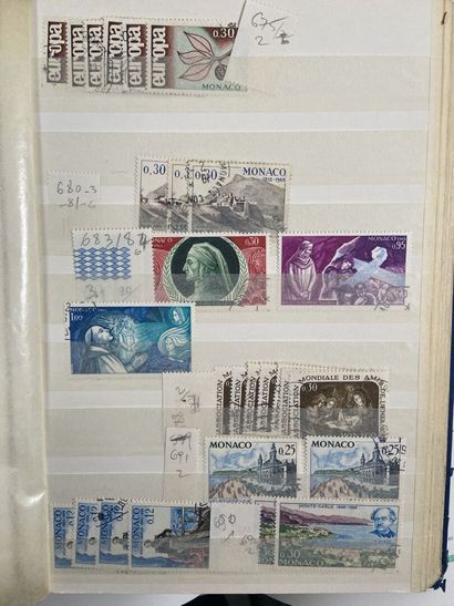 France obl. : Timbres de France obl. dont...