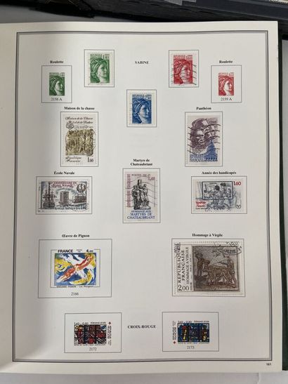 France : Timbres de France oblitéré - toutes...