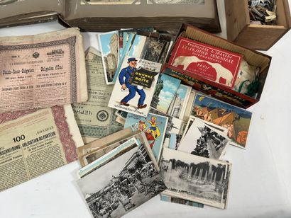 Vrac : Ensemble de timbres en vrac dont France...