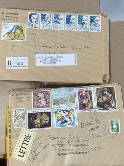 Monde : Timbres de France SM et Moderne dont...
