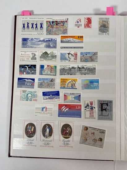 Faciale : Timbres de France en Francs et...