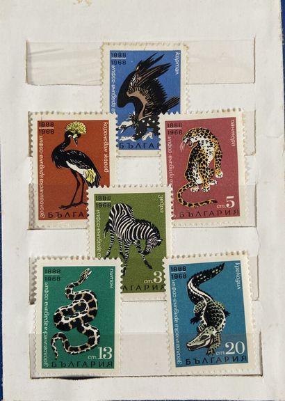 France + DOM-TOM : Collection de timbres...