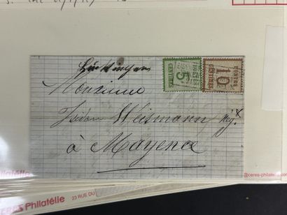 Alsace - Lorraine - Lettres : Ensemble de...