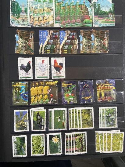 France obl. : Timbres de France obl. dont...
