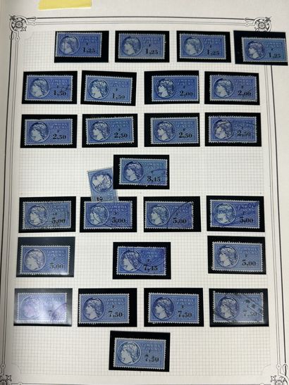 Fiscaux - Fiscaux Généraux : Timbres fiscaux...