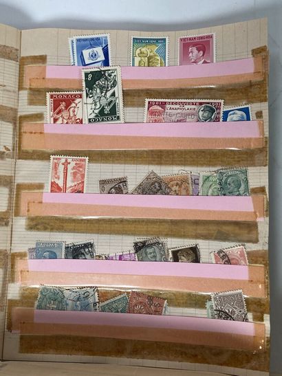 Monde : Timbres de France SM et Moderne dont...