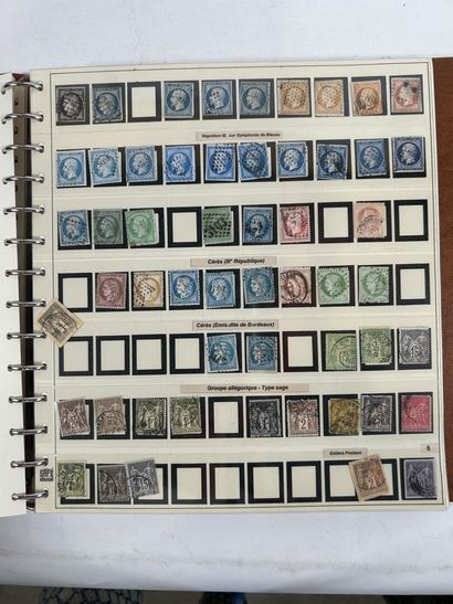 France Classique et SM : Collection de timbres...