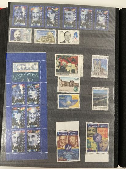 Faciale : Timbres de France en Francs et...