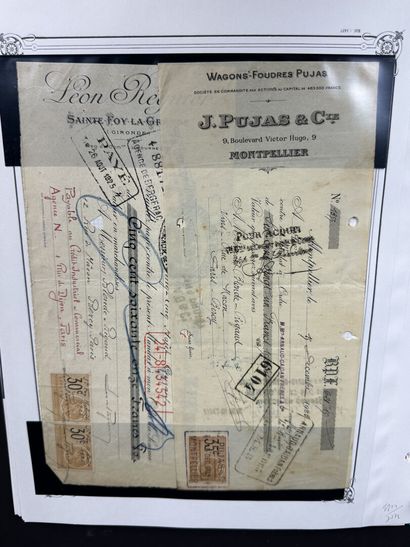 Fiscaux - Divers : Petits lots de fiscaux...