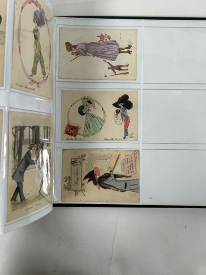 Fantaisie : Cartes fantaisies dont dentelles,...