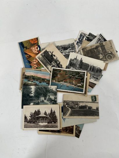 Vrac : Ensemble de timbres en vrac dont France...