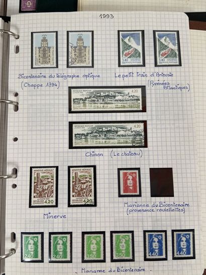 France : Collection de France jusqu'à 2000...