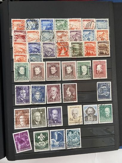 Monde : Timbres d'Europe et du Monde en majorité...