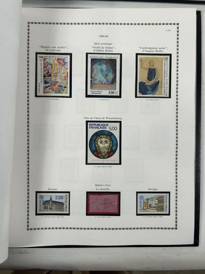 Faciale : Collection de timbres France neufs...