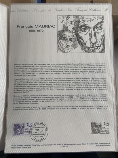 Documents Philatéliques : Ensemble de documents...