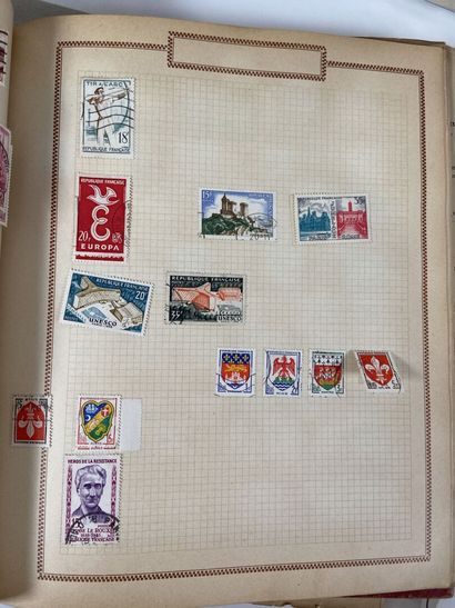 Faciale : Timbres de France dont abonnements...