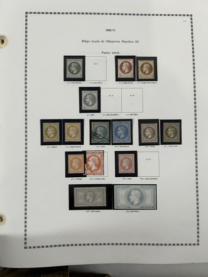 Faciale : Collection de timbres France neufs...