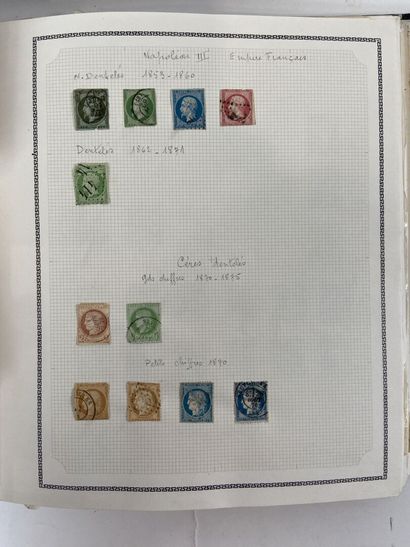 Timbres + Cartes : Deux albums de timbres...