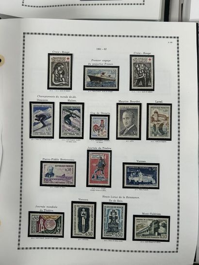 Faciale : Collection de timbres France neufs...