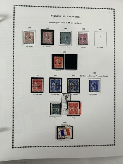 Faciale : Collection de timbres France neufs...