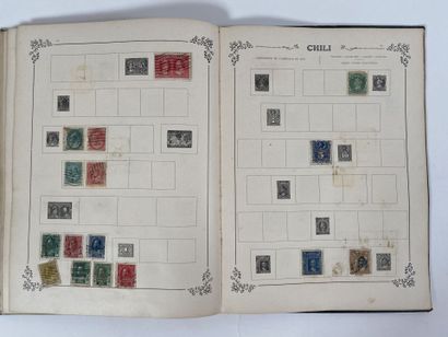 Monde : Timbres du Monde oblitérés dont France...