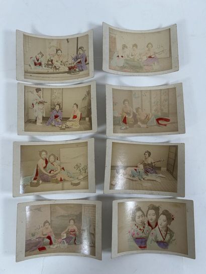 Cartes et Photos : Petit lot de cartes postales...