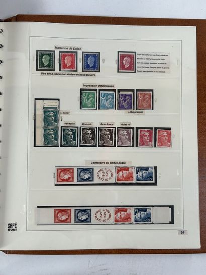 France Classique et SM : Collection de timbres...