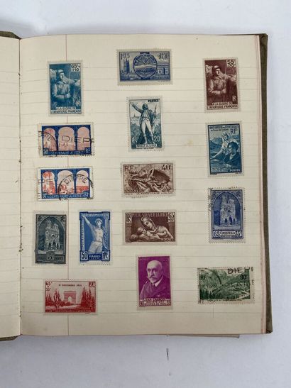 France : Collection de timbres de France...