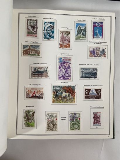 France : Timbres de France oblitéré - toutes...