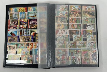 Monde : Timbres du Monde en majorité oblitérés...